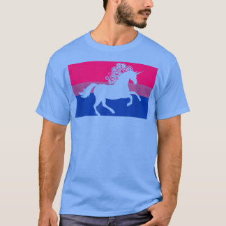 T-shirt Majestic Unicorn Love Party Gay Biseual Pride drap