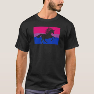 T-shirt Majestic Unicorn Love Party Gay Bisexual Pride Fla