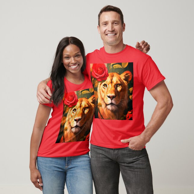 T-shirt "majestueux rugissement" (Unisexe)