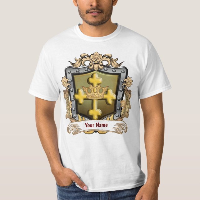 T-shirt Majesty Family Crest Nom (Devant)