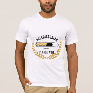 T-shirt Major de promotion Chargement Réussite Diplômé