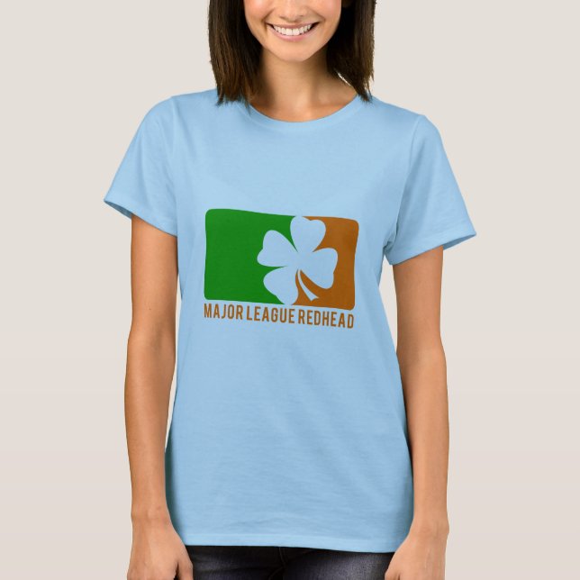 T-shirt Major League Redhead (Devant)