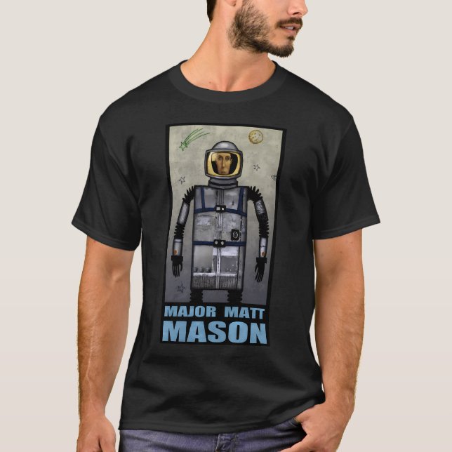 T-shirt Major Matt Mason (Devant)