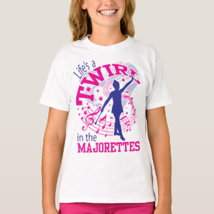 T-shirt Majorettes, La vie est un tourbillon, Majorette