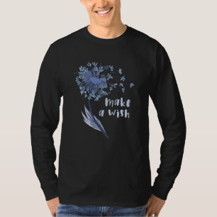 T-shirt Make a wish Dandelion Flower