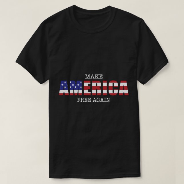 T-shirt Make America (Design devant)