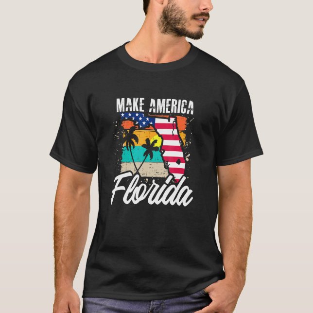 T-shirt Make America Florida 1 (Devant)