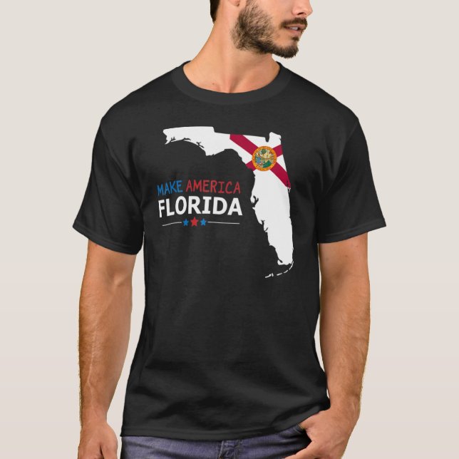 T-shirt Make.America.Floride (Devant)