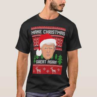 T-shirt Make Christmas Great Again, Trump, Pro Trump, Xmas