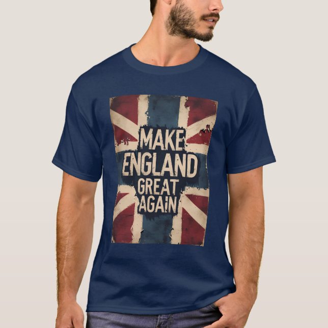 T-shirt Make England Great Again Patriot (Devant)