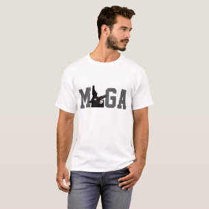 T-SHIRT MAKE IDAHO GREAT ENCORE EAGLE FLAG - JOUER SUR MAG