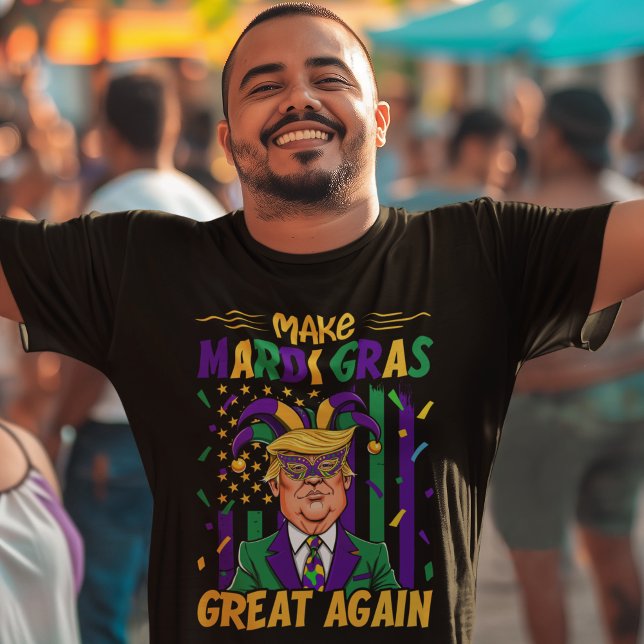 T-shirt Make Mardi Gras Great Again, Funny Mardi Gras (Créateur téléchargé)