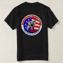 T-shirt Make Russia Small Again avec logo sur le d