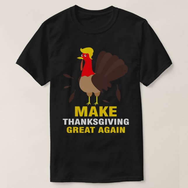 T-shirt Make Thanksgiving (Design devant)