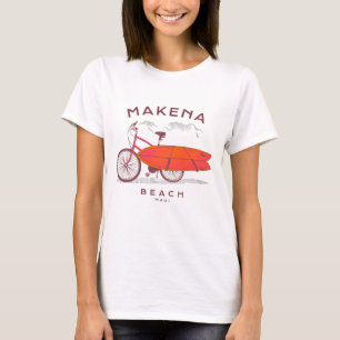 T-shirt Makena Beach Maui Plage Vintage Surf