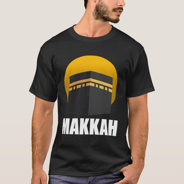 T-shirt Makkah musulmane Kaaba Arabie Saoudite Mekkah (Devant)