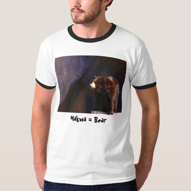 T-shirt Makwa = ours (Devant)