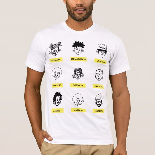T-shirt mal (Devant)