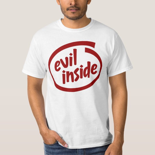 T-shirt mal-à l'intérieur de (Devant)