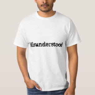 T-shirt mal compris
