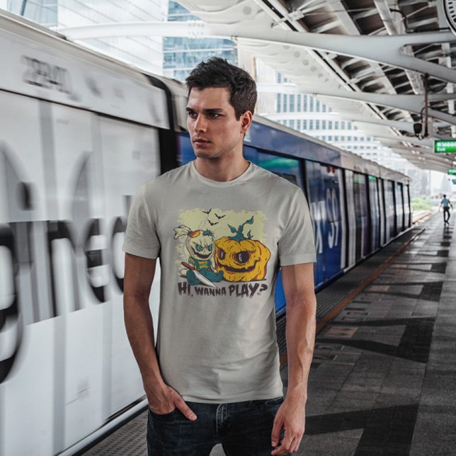 T-shirt Mal d'Halloween (Créateur téléchargé)