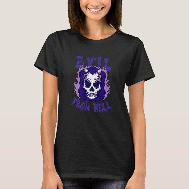 T-shirt Mal du châtiment de l'enfer Esprit Royaume Enfer  (Devant)
