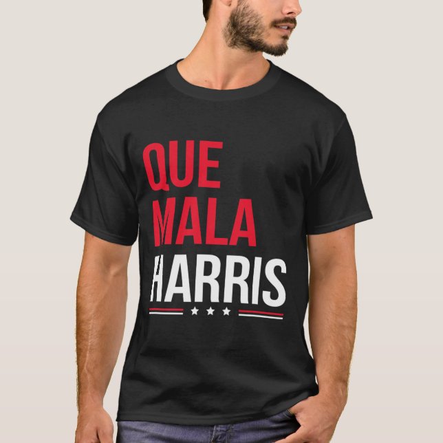T-shirt Mala Harris Anti Kamala Harris Joe Biden Border Pr (Devant)