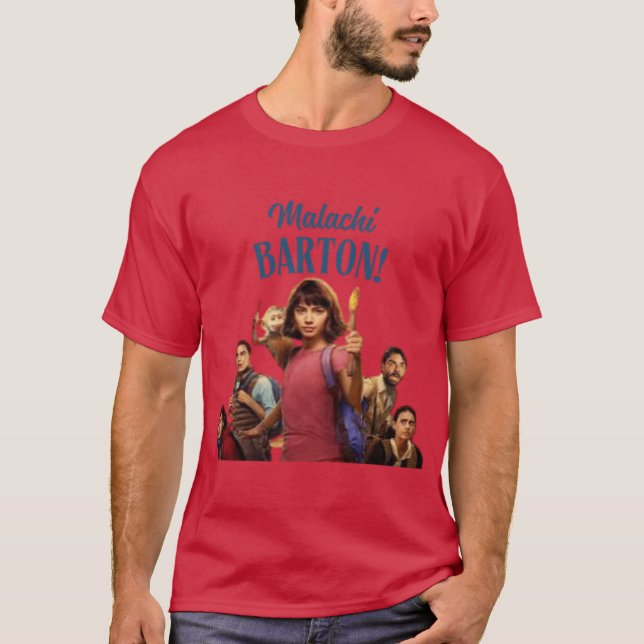 T-shirt Malachi Barton fille vintage (Devant)