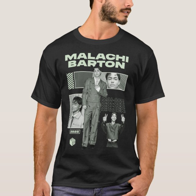 T-shirt Malachi Barton garçon rétro (Devant)