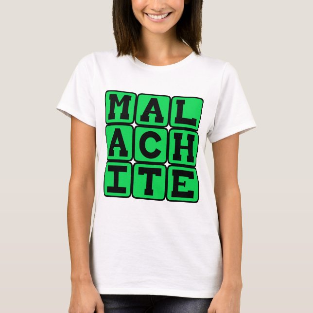 T-shirt Malachite, Couleur Verte (Devant)