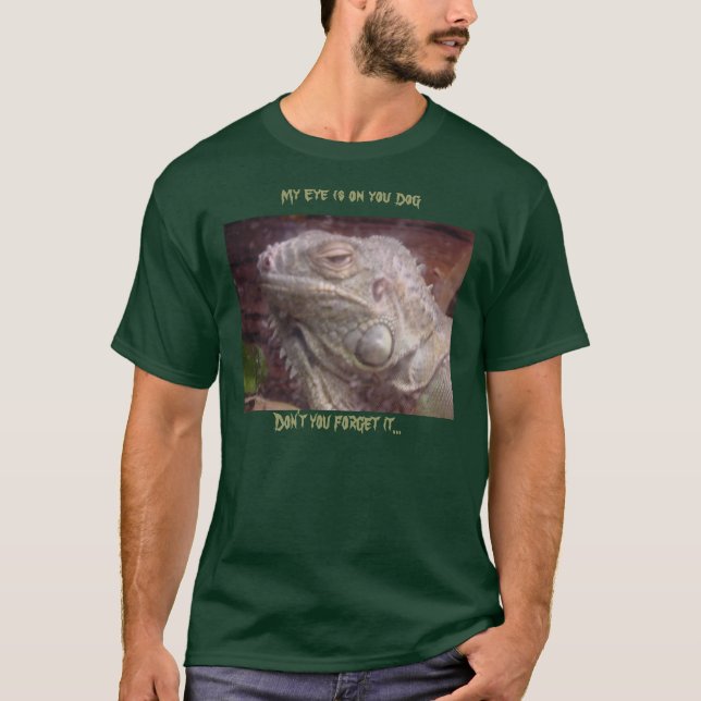 T-shirt Malachite l'iguane (Devant)