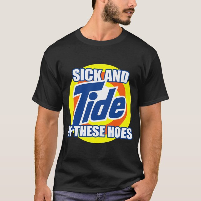 T-shirt Malade Andide De ces putes amies amies (Devant)