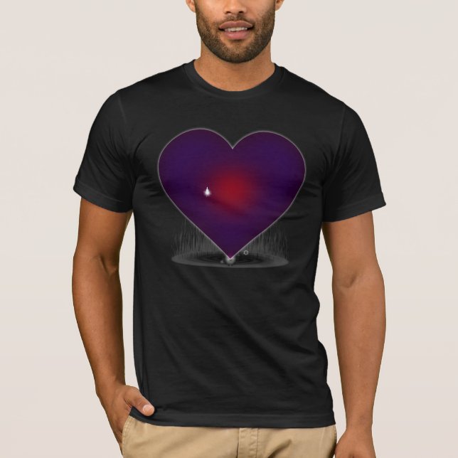 T-shirt "Malade cardiaque" (Devant)