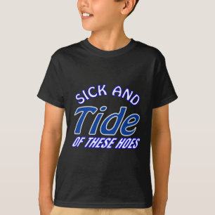 T-shirt Malade Et Marée De Ces Putes Amusant Halloween Noë