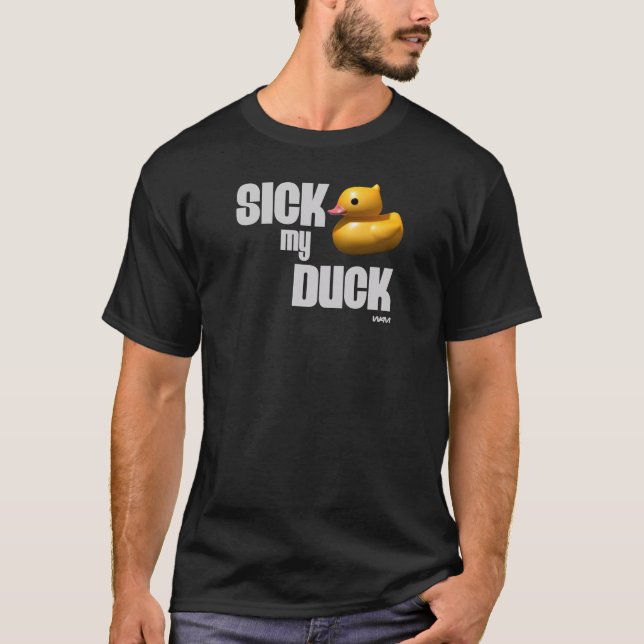 T-shirt Malade mon canard (Devant)