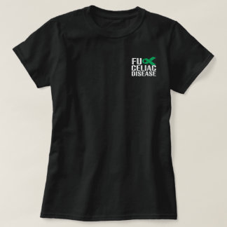T-shirt Maladie coeliaque FU - Blanc & Vert
