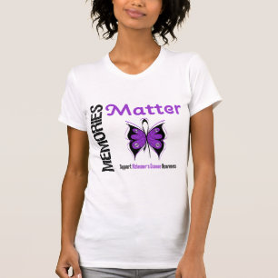 T-shirt Maladie d'Alzheimer de matière de souvenirs