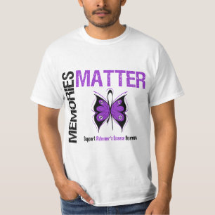 T-shirt Maladie d'Alzheimer des sujets v2 de souvenirs