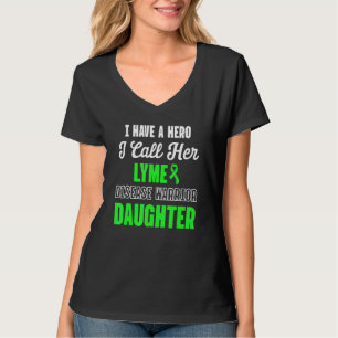 T-shirt Maladie de Lyme Survivor Guerrier Sensibilisation