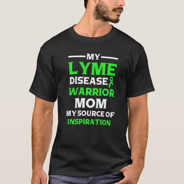 T-shirt Maladie de Lyme Survivor Guerrier Sensibilisation  (Devant)