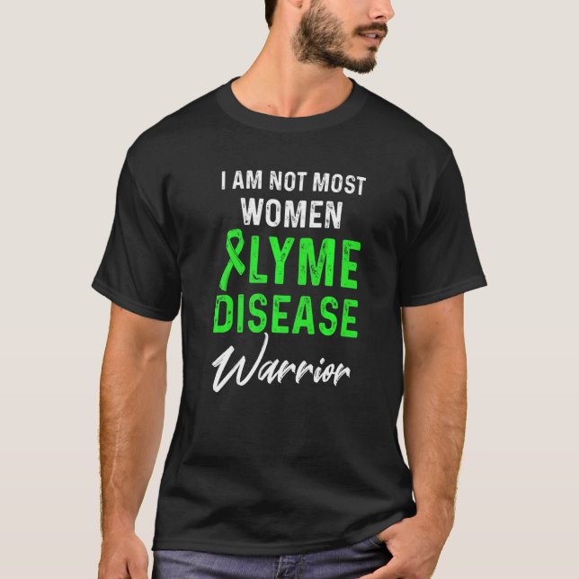 T-shirt Maladie de Lyme Survivor Guerrier Sensibilisation  (Devant)