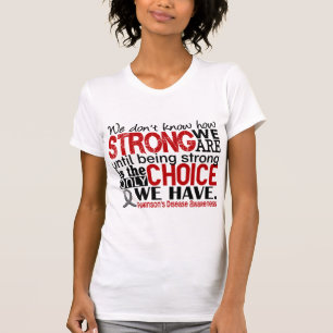 T-shirt :maladie de Parkinson comme nous forts sommes
