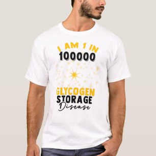T-shirt Maladie de stockage de glycogènes (DSM) - Sensibi
