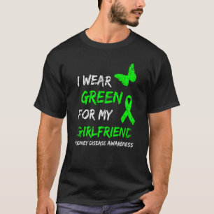 T-shirt Maladie Du Rein Je Porte Le Vert Pour Ma Petite Am