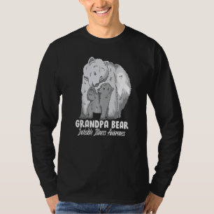 T-shirt Maladie Invisible Sensibilisation Enfant Grand-Pèr