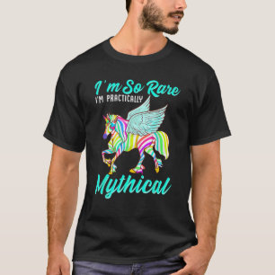 T-shirt Maladie rare Zebra Unicorn Zebra Ribbon