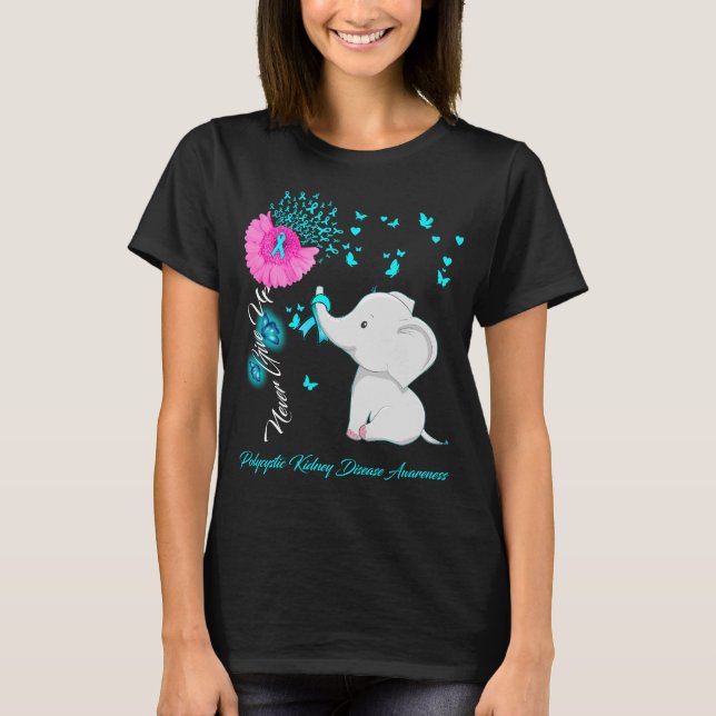T-shirt Maladie rénale polykystique (Devant)