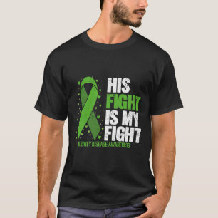 T-shirt Maladie Sa lutte Mon combat Les médecins de la mal