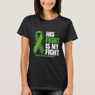 T-shirt Maladie Sa lutte Mon combat Les médecins de la mal