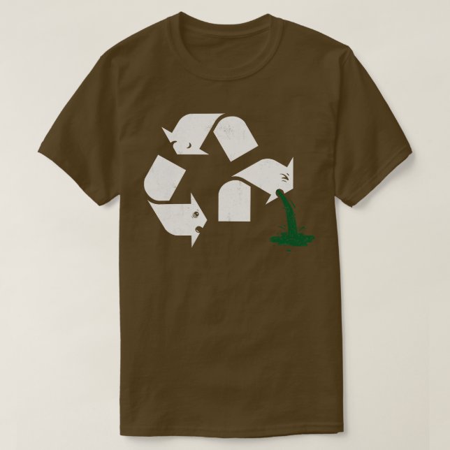 T-shirt Maladie verte (Design devant)